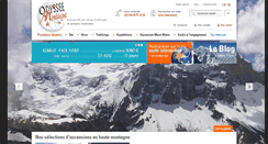 Desktop Screenshot of odyssee-montagne.fr
